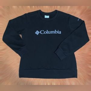 NEVER WORN- COLUMBIA Women’s Black Lightweight Crewneck Sweatshirt
